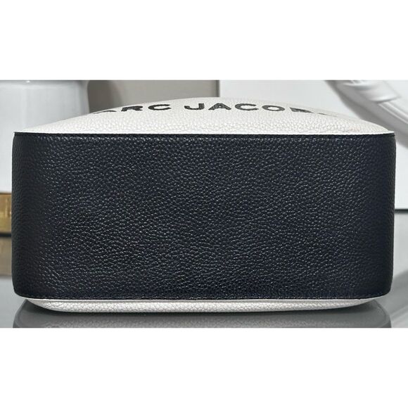 MARC JACOBS The Soft Box 23 Colorblock Leather Crossbody Bag, Cotton Multi - Picture 9 of 16